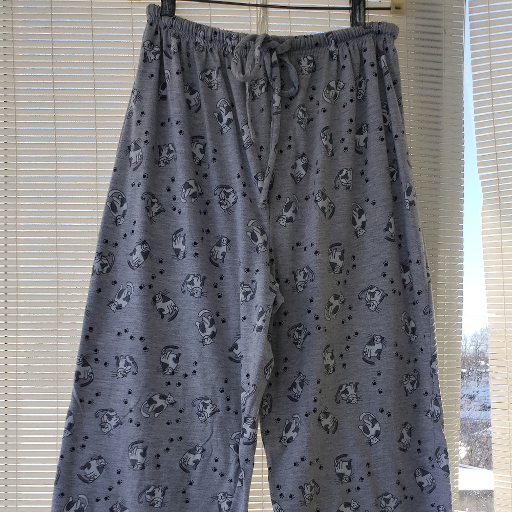 Cat Print Lounge Pants
